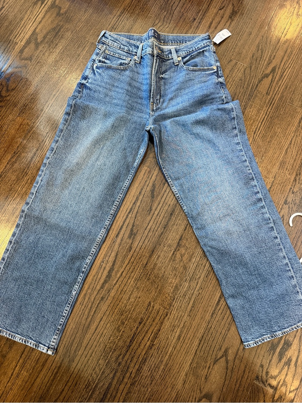 Gap Classic Straight-Leg Blue Jeans